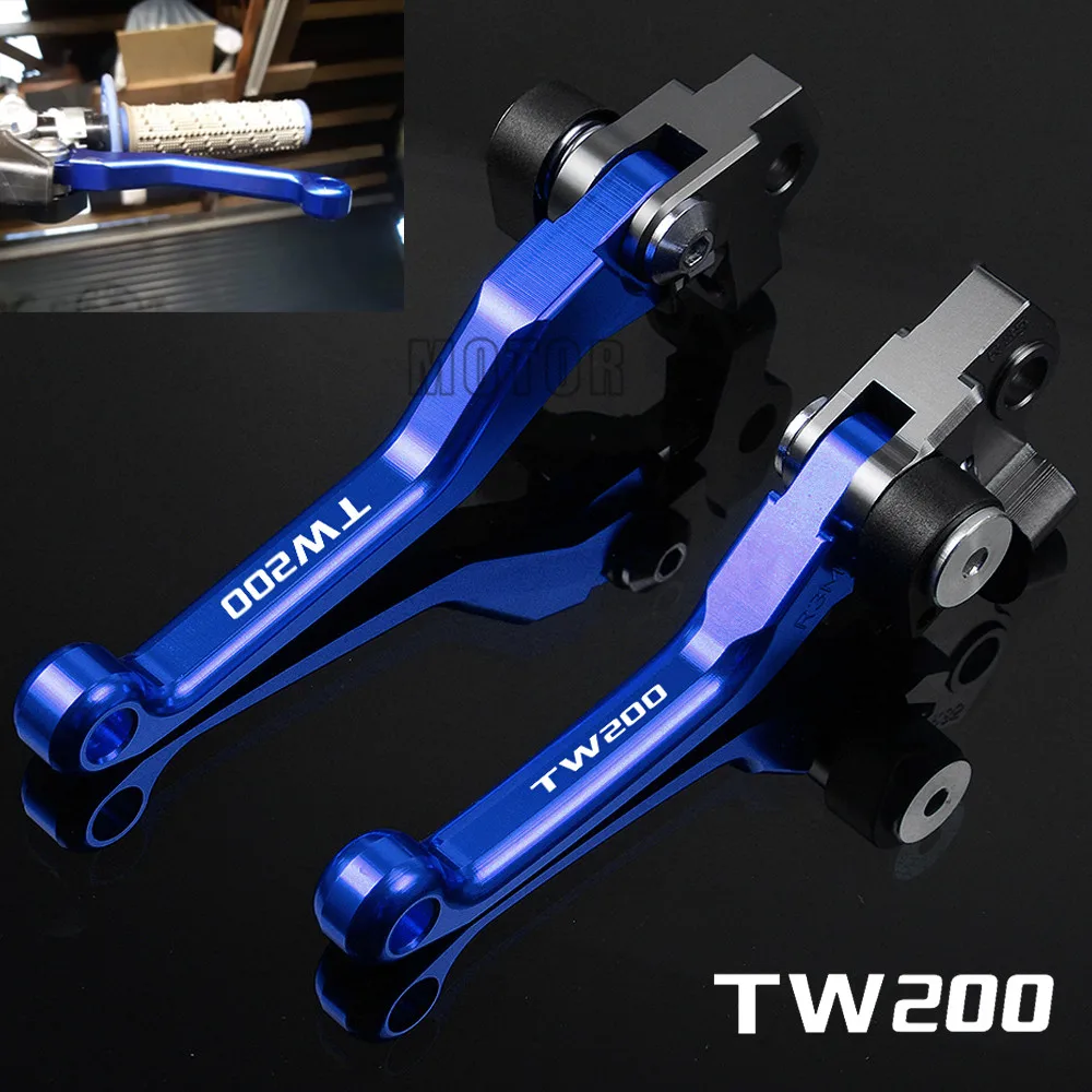 Алюминиевые рычаги сцепления поворотного тормоза для мотоцикла Yamaha TW200 TW 200 2000-2017