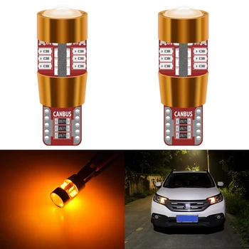 

2pcs No Error T10 LED W5W 194 168 Interior Light Bulb Reading Trunk Lamp for BMW E60 E90 Peugeot 307 Mini Cooper R56 Seat leon 2