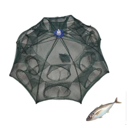 16 Hole Portable Folded Fishing Net Automatic Fishing Shrimp ,Fishing for Crayfish Crab Baits Cast Mesh Trap 16 Hole Portable Folded Fishing Net Automatic Fishing Shrimp ,Fishing for Crayfish Crab Baits Cast Mesh Trap