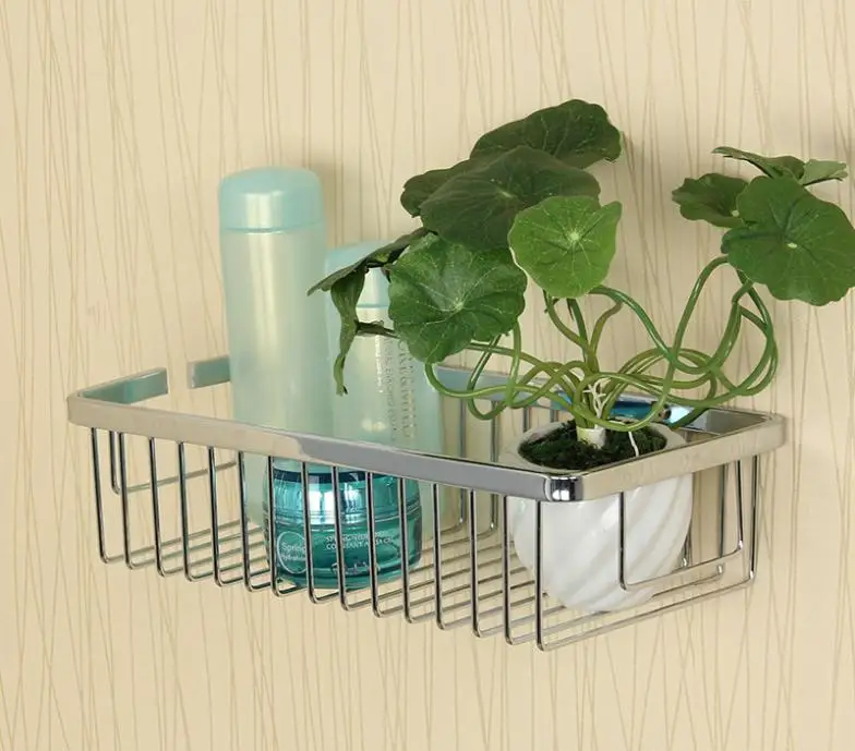 

25cm stainless steel wall bathroom shelf