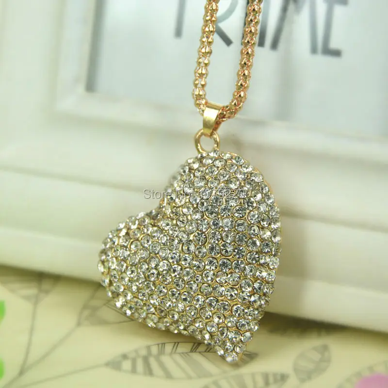 spesifikasi H Cinta Hati Sweater Kalung Fashion Perhiasan Kristal untuk Wanita Panjang Kalung Liontin Berlian Imitasi Rantai Pesta Christma Hadiah Beli H Cinta Hati Sweater Kalung Fashion Perhiasan Kristal untuk Wanita Panjang Kalung Liontin Berlian Imitasi Rantai Pesta Christma Hadiah