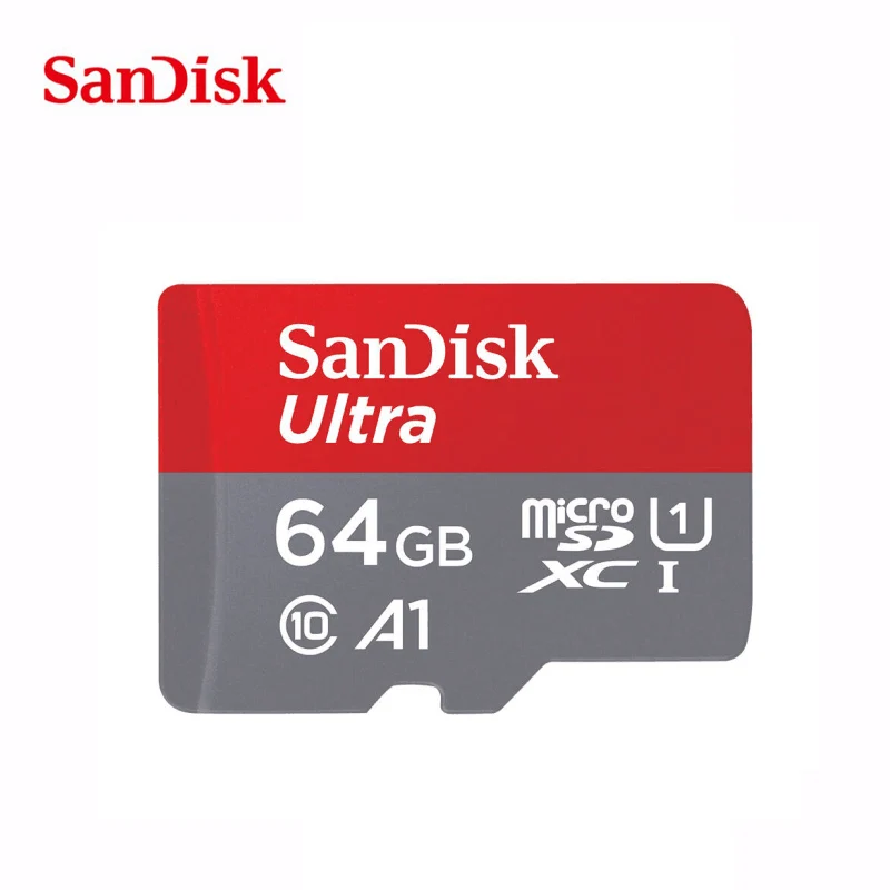 Двойной Флеш-накопитель SanDisk microsd 128 ГБ 200 ГБ class10 карты памяти 80 МБ/с. ультра micro sd Card 64 ГБ 32 ГБ оперативной памяти, 16 Гб встроенной памяти, tarieta micro sd cartao de memoria