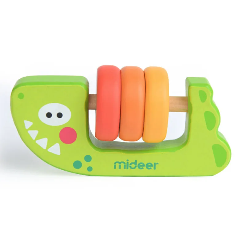 

Mideer Creative Wooden Baby Early Education Children's Educational Dinosaur Toy Hand Grab Board Montessori Toy