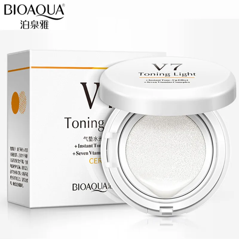 BIOAQUA V7 тонизирующий осветительный консилер увлажняющий чехол отбеливающий BB