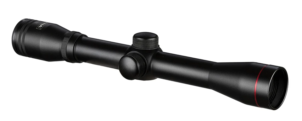 Tubo de Vidro Riflescope Tático Duplo Crosshair Retículo Caça Escopos Lunette Tactique Rifle Airsoft 4x32 um 12 4x32 riflescope tático um tubo de vidro