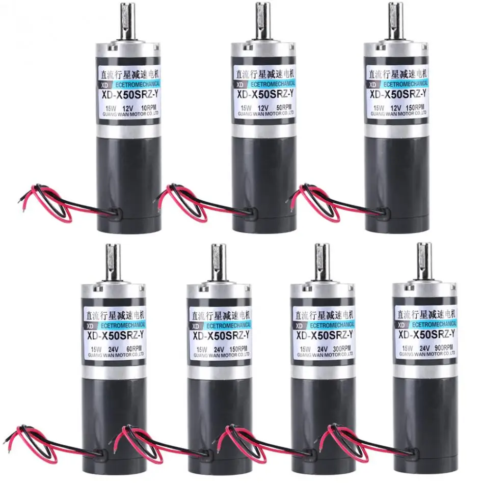 Vbestlife High Torque 50mm Diameter Dc Planetary Geared