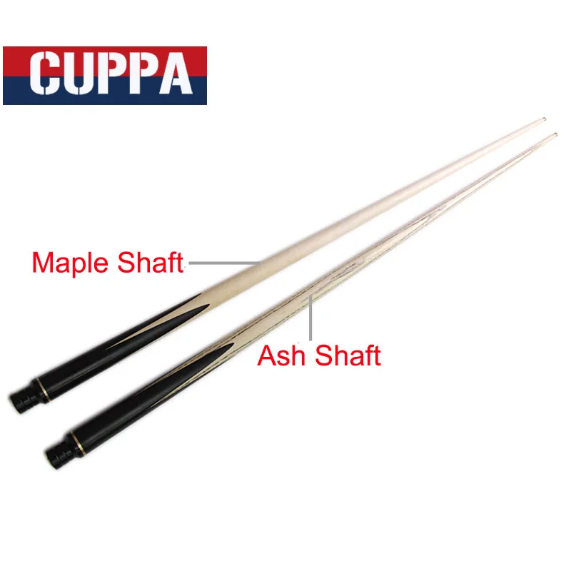 Новинка Cuppa 3/4 Snooker Stick Cue Чехол Набор 9 8 мм наконечник кленовый/Пепельный древесный