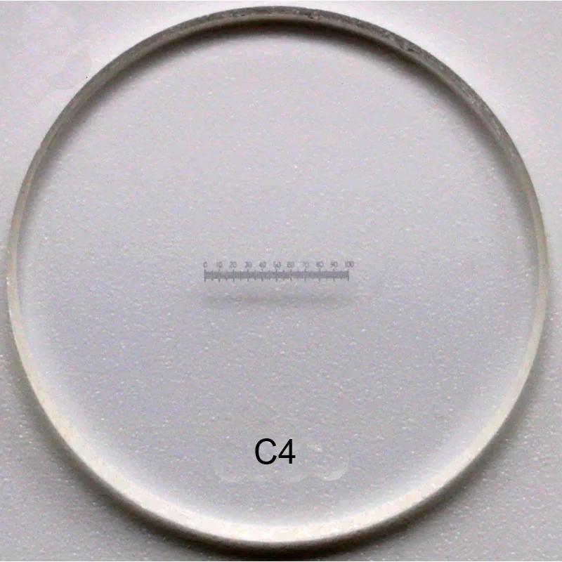 C1-C7 0,01 мм микроскоп слайды сетка калибровка линейка микрометр стекло измерительный микроскоп-микрометр Прямая поставка - Цвет: C4