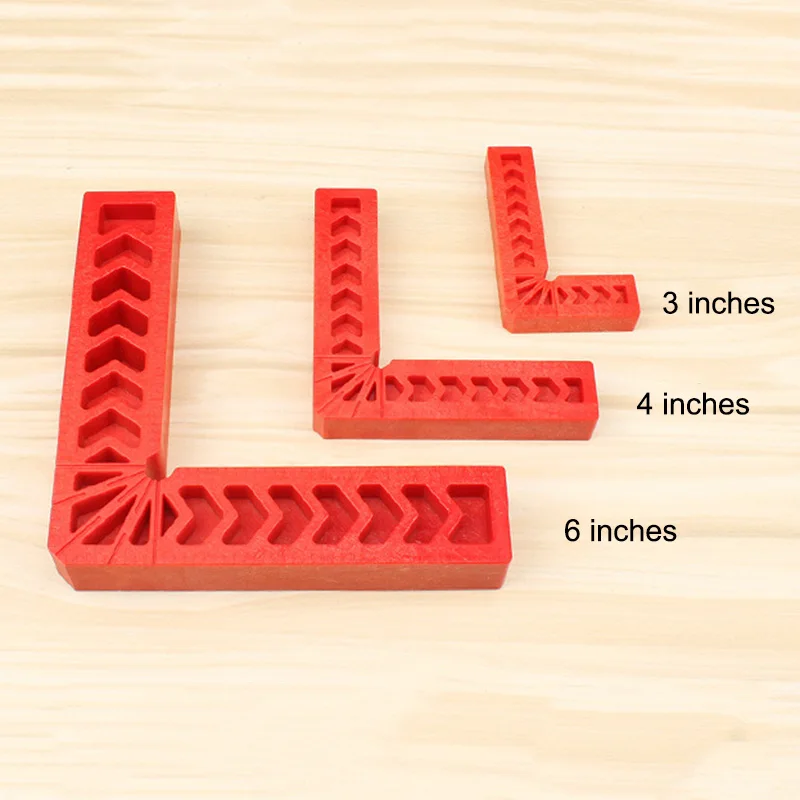 New Hot 90 Degree Positioning Squares Plastic Clamping Square Right Angle Clamp Woodworking Carpenter Tool