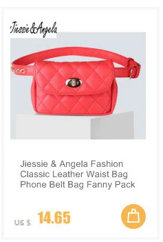 Jiessie& Angela, Новое поступление, ручная сумка, Женские поясные сумки, модные, из искусственной кожи, для путешествий, нагрудная сумка, большая емкость для телефона X