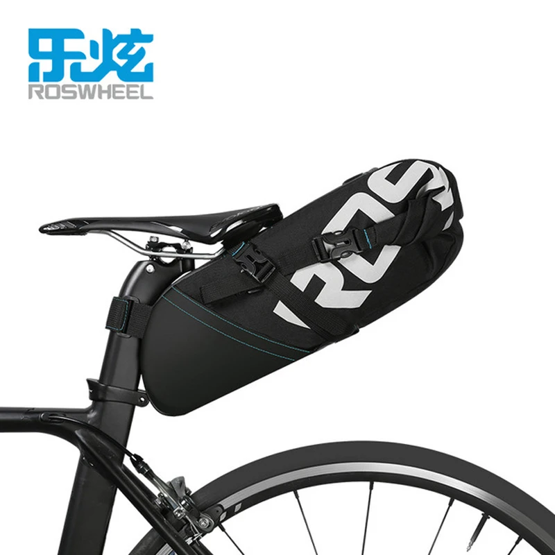 

ROSWHEEL Rainproof Bicycle Bag Great Capacity Saddle Rainproof MTB Mountain Road Bicycle Bag Rear Pack Bags Panniers Accessories