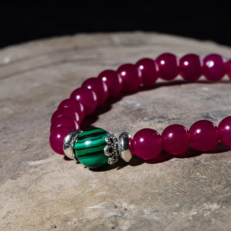 Trendy Natural Stone Tiger Eye Beads Bracelet High Quality Charm Round Beaded  Elasticity Rope Bracelets Jewelry For Men Women (40)