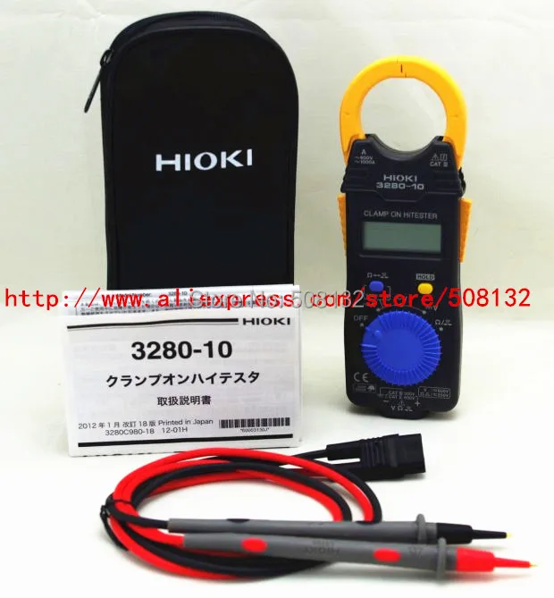

HIOKI 3280-10F Replace 3280-10 clamp Meter Hi Tester 1000A HiTESTER AC DC 3280-10