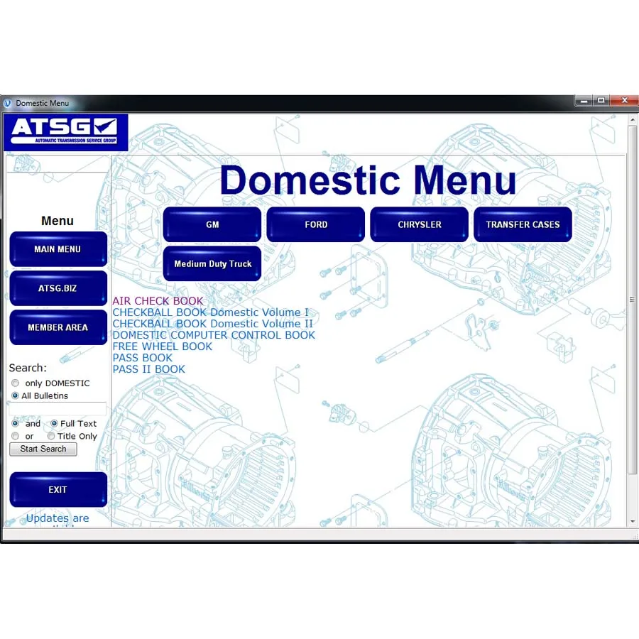 2017 ATSG (Automatic Transmissions Service Group Repair Information) Repair  Manual Diagnostics Software for multi brands cars-in Software from  Automobiles ...