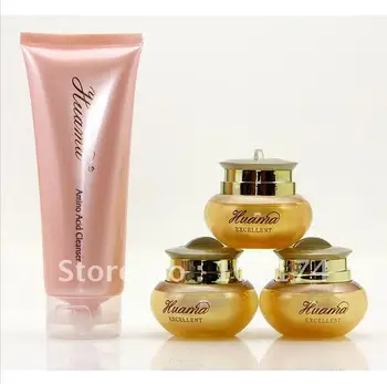 

Original HUAMA EXCELLENT A B C Beauty Whitening cream Facial cleanser one set