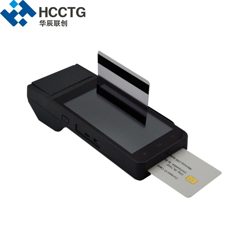 HCCZ90 4G платежное устройство wifi GPRS Bluetooth NFC RFID чип считыватель магнитных карт с принтером EMV смарт Android POS терминал