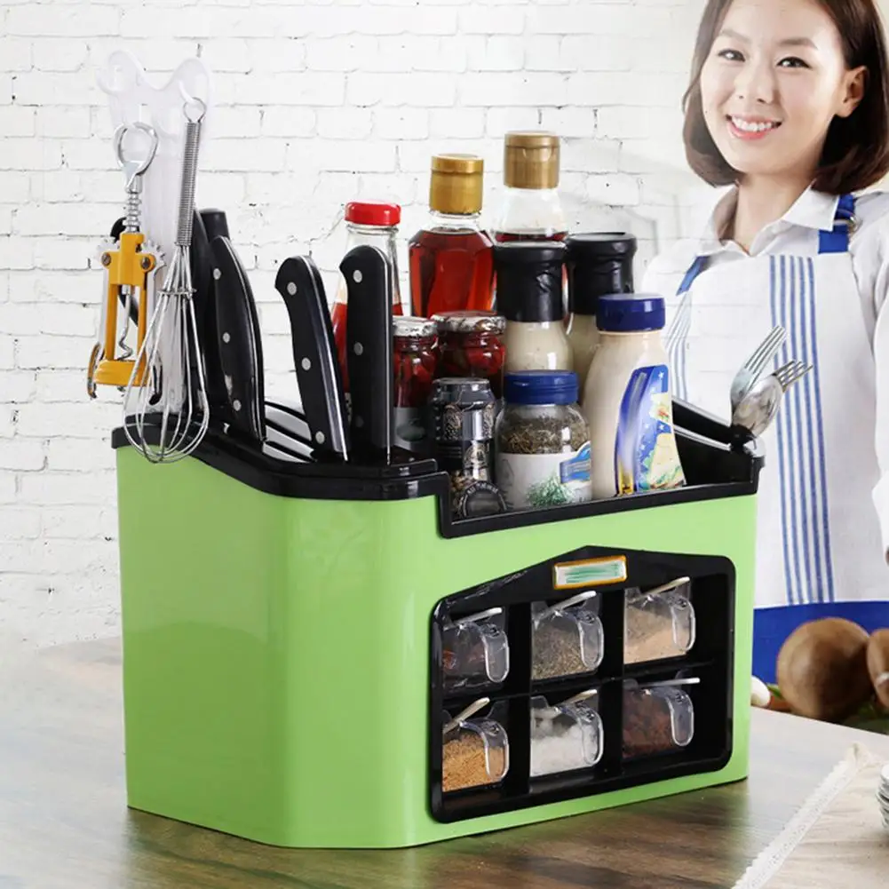 

New Household Seasoning Bottle Storage Box Essential Oil Aromas Bottles Storage Case Organizer Aromatherapy Storage Box Organize