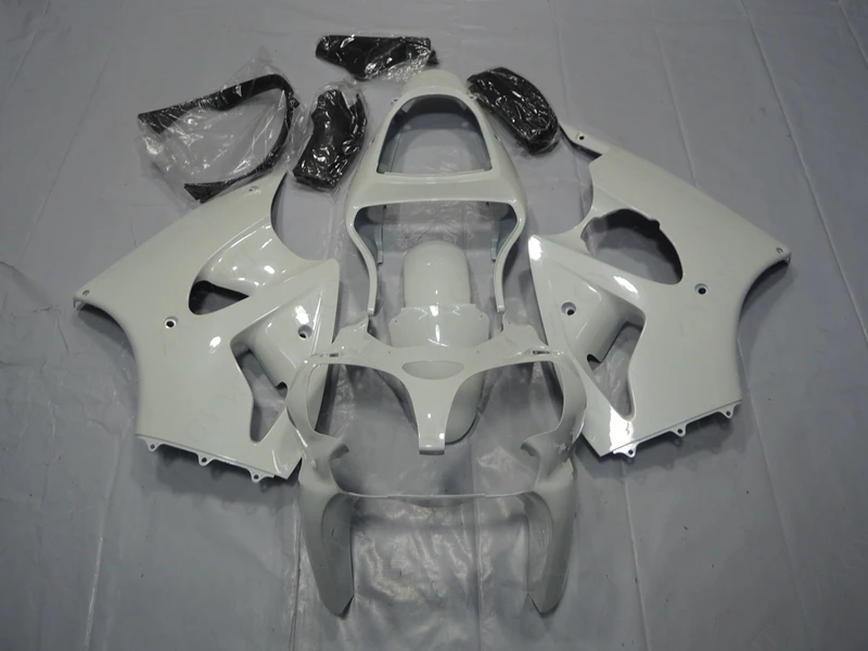 Fairing Kits for Kawasaki ZX6r 2000 2002 White Fairing Kits ZX6r 636