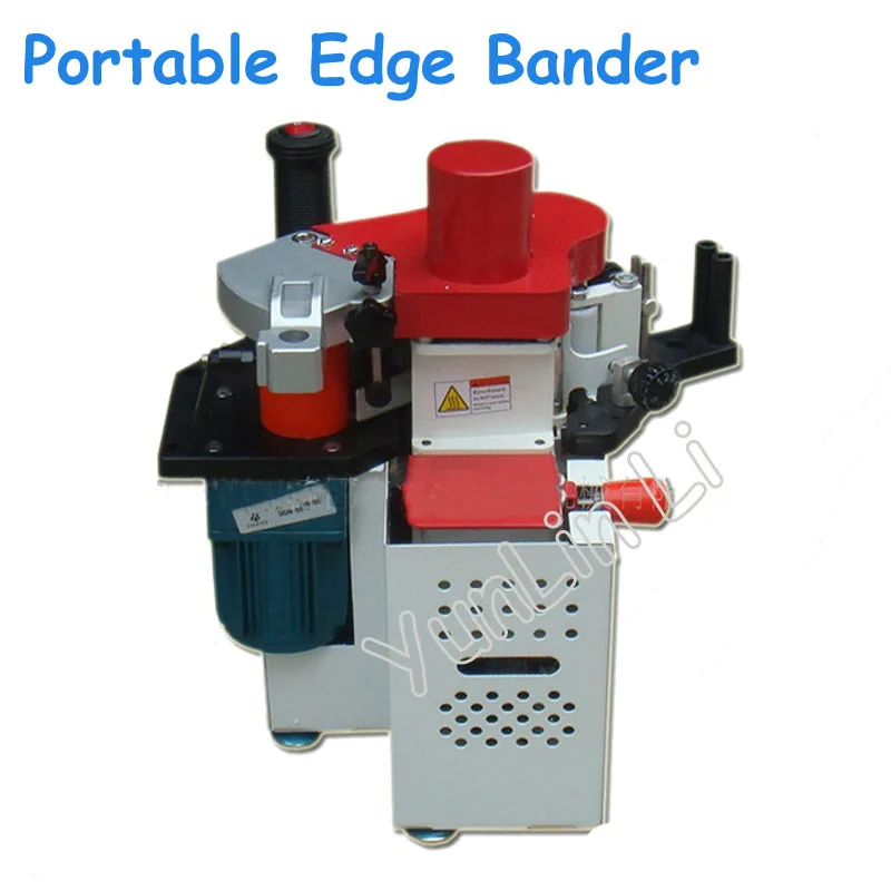 

Portable Edge Bander 110V/220V Adjustable Speed Control Manual Edge Banding Machine Woodworking Machine JBD90