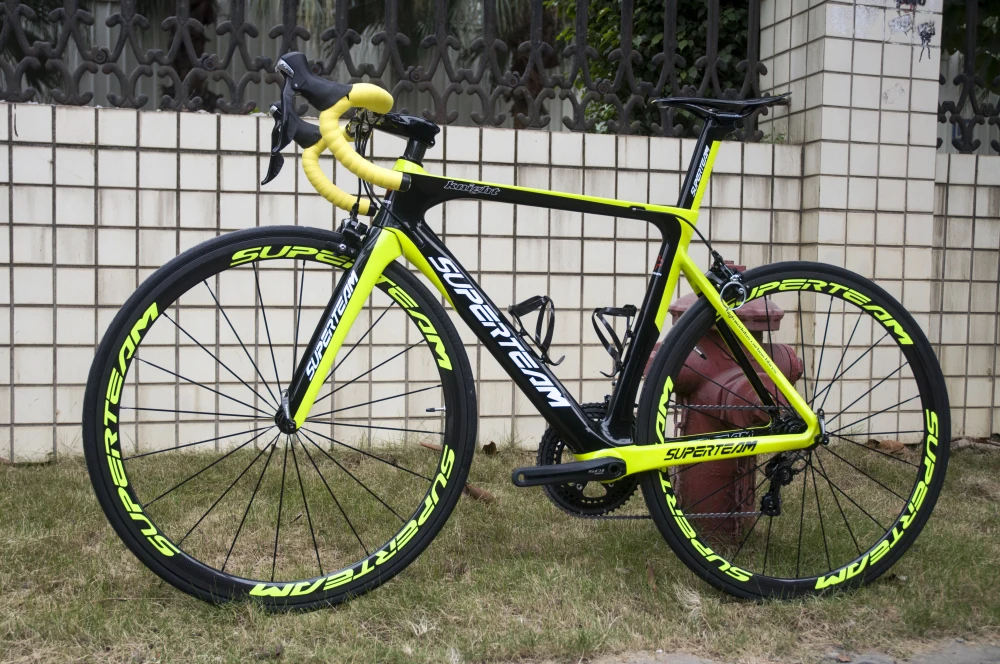 Discount Superteam Complete Full Carbon Road Bike Full Carbon Bike Road Frame 22 speed Road Bicycle, Full carbon Complete Frame Bike 7