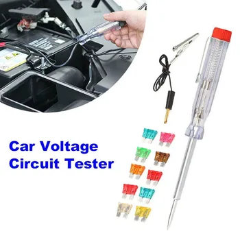 

System Circuit Tester Long probe Continuity Light Pen W/ Alligator Clip