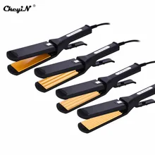 Электрический Выпрямитель для волос гофрированные щипцы для выпрямления волос Chapinha плоский керамический утюжок пушистые маленькие волнистые бигуди для завивки