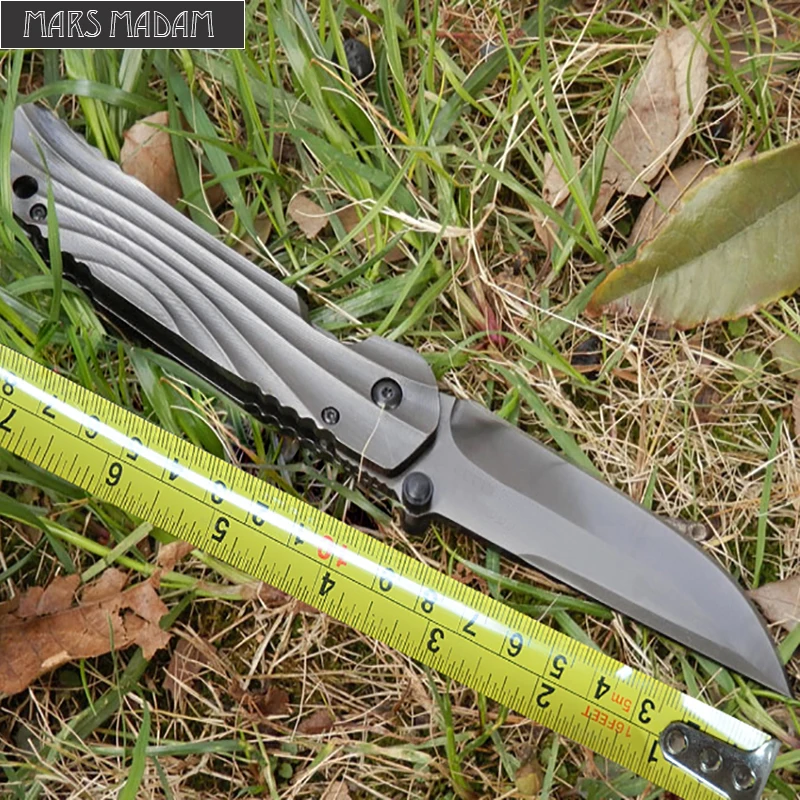 

Free shipping 5CR13MOV Steel Folding Knife Pocket Knife Outdoor Camping Hunting Survival Knives EDC Tools