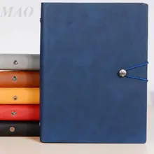 JM2512 канцелярские товары из искусственной кожи A5 блокнот с отрывными листами бизнес-блокнот s планировщик libretas y cuadernos journal