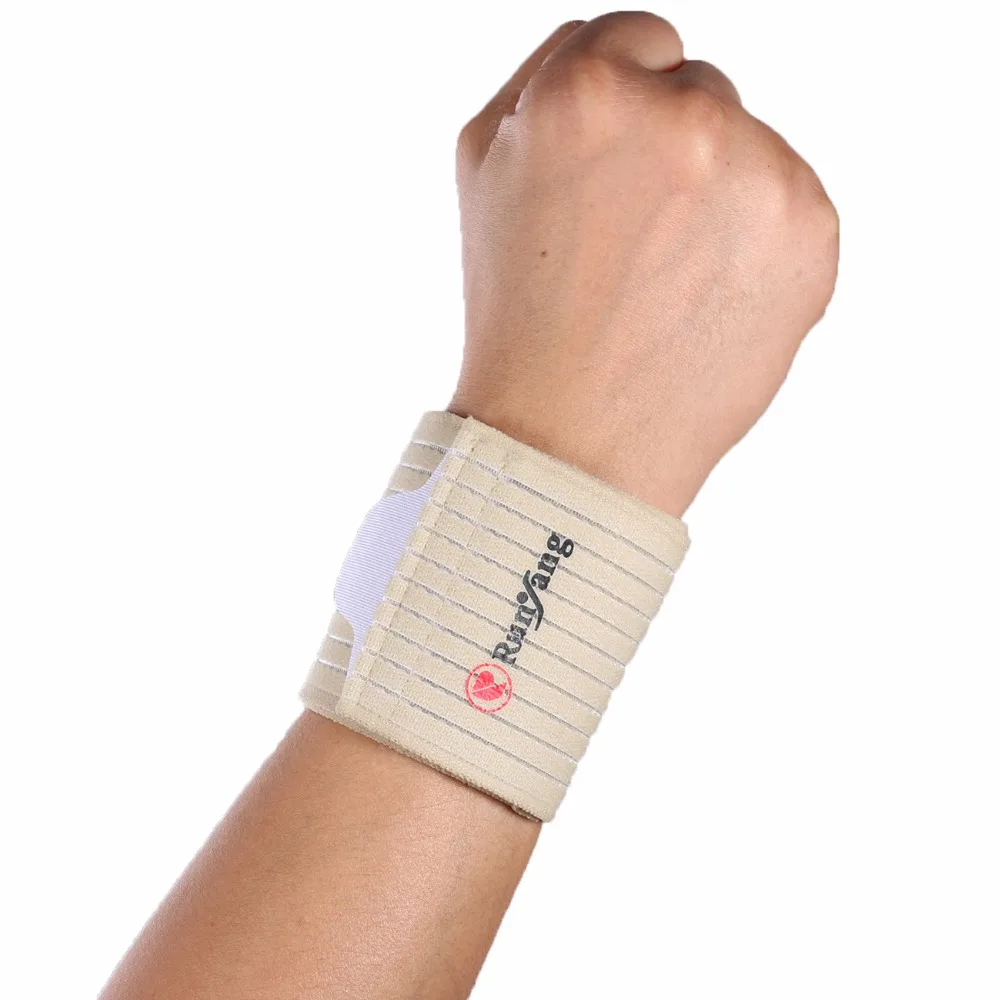 1PCS Adjustable Bandage Wrist Support Brace Brand Wristband Men Gym Wrestle Basketball Football