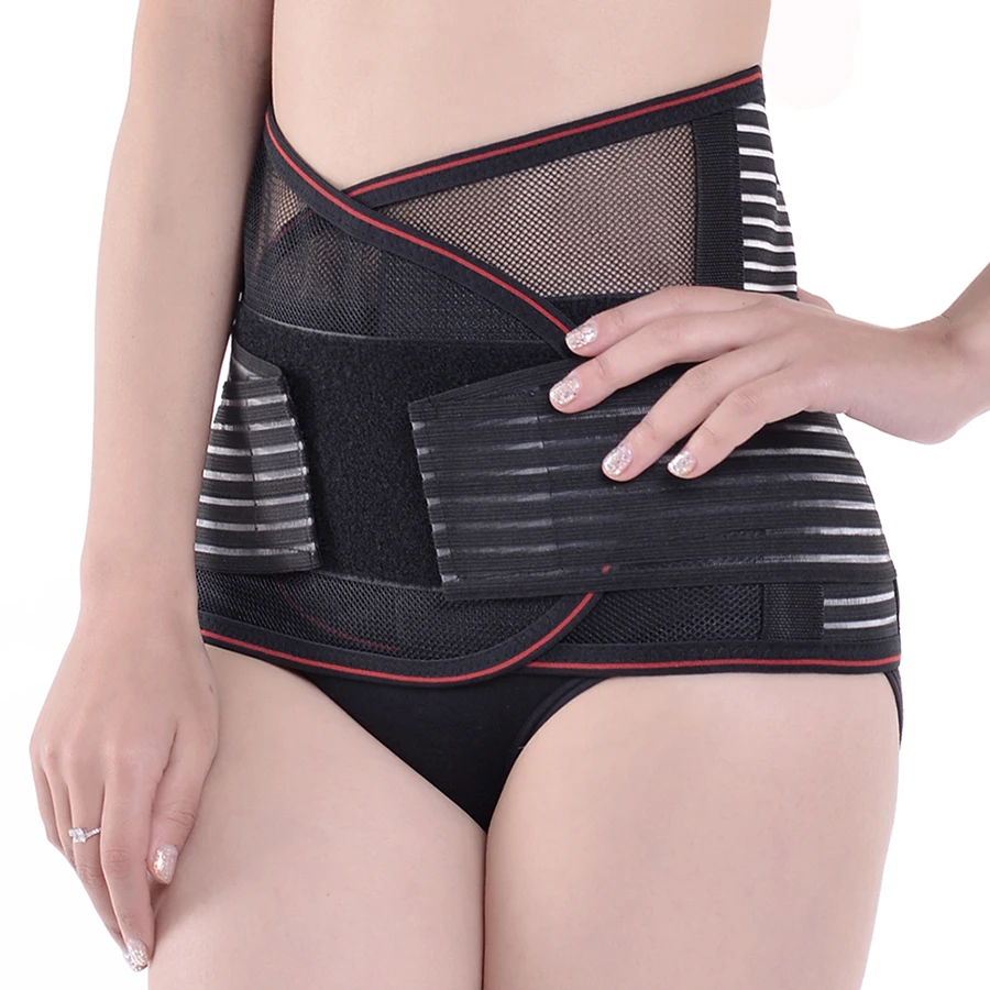 

Lumbar Back Support Brace Breathable Mesh Magnetic Protection Back Waist Support Belt Waist Trimmer Shaper Corset Free Shipping