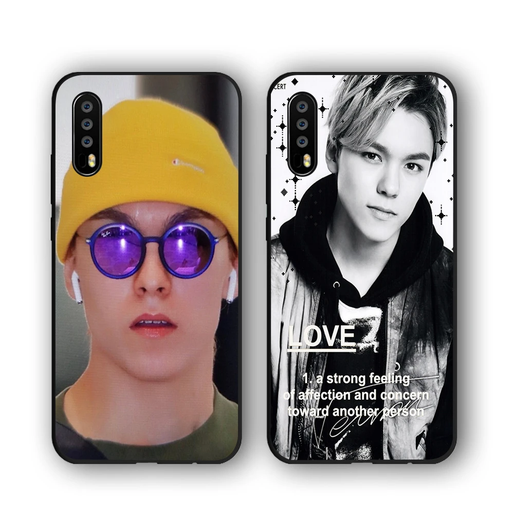 Чехол Seventeen Hansol Vernon Chwe для huawei p8 p9 p10 lite p20 pro mate 10 lite Vernon phone чехол s для huawei p20