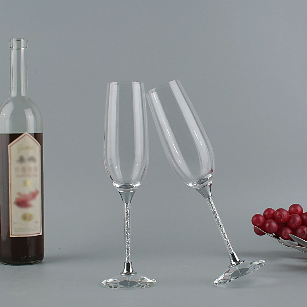 Liquor Glass Wedding Wine Glasses Crystal Glass Set Wedding Cristaleria Decorativa Verre Personnalise Glassware For The Kitchen