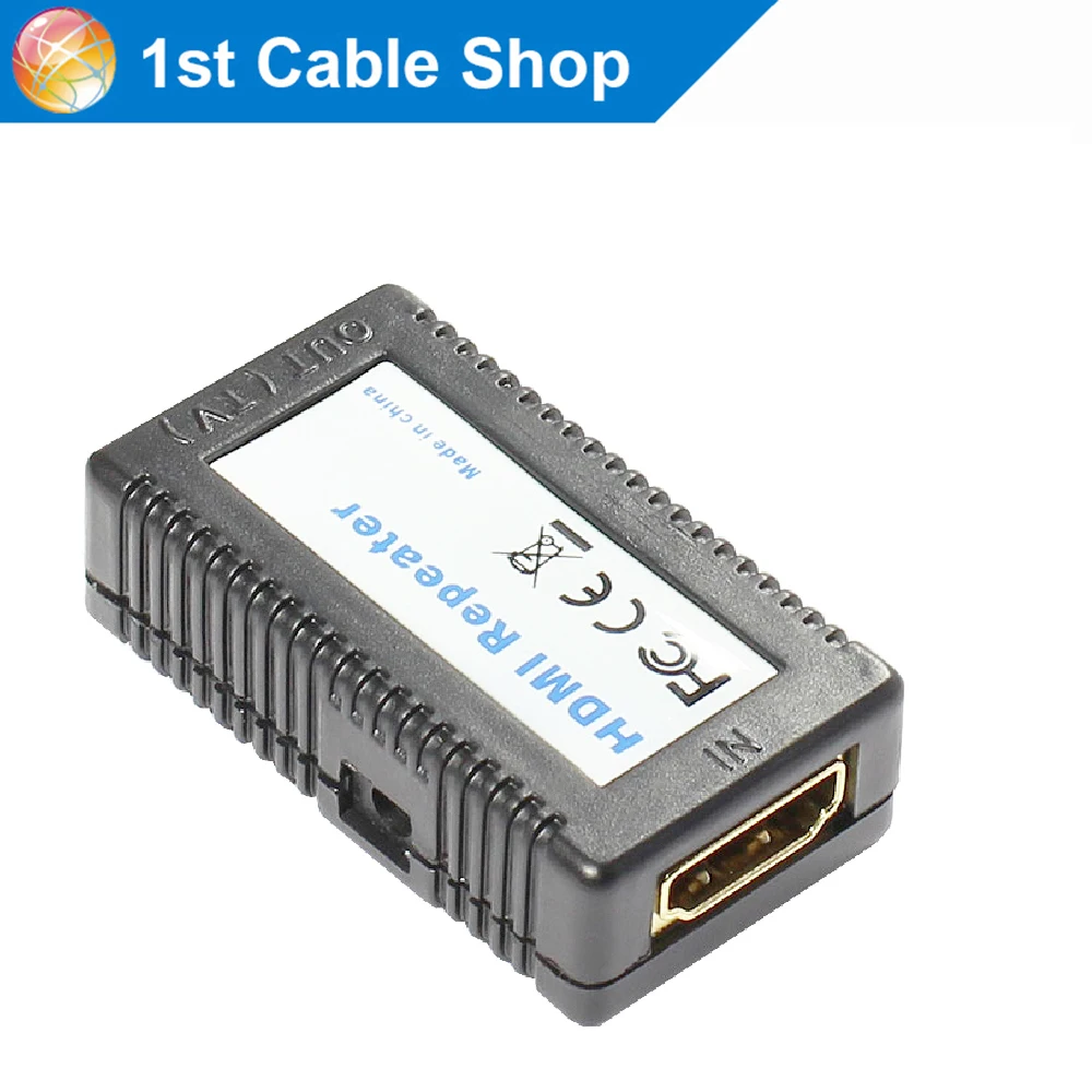 

Active HDMI repeater extender by HDMI cable up to 40m with USB port cable(built-in HDMI booster included)
