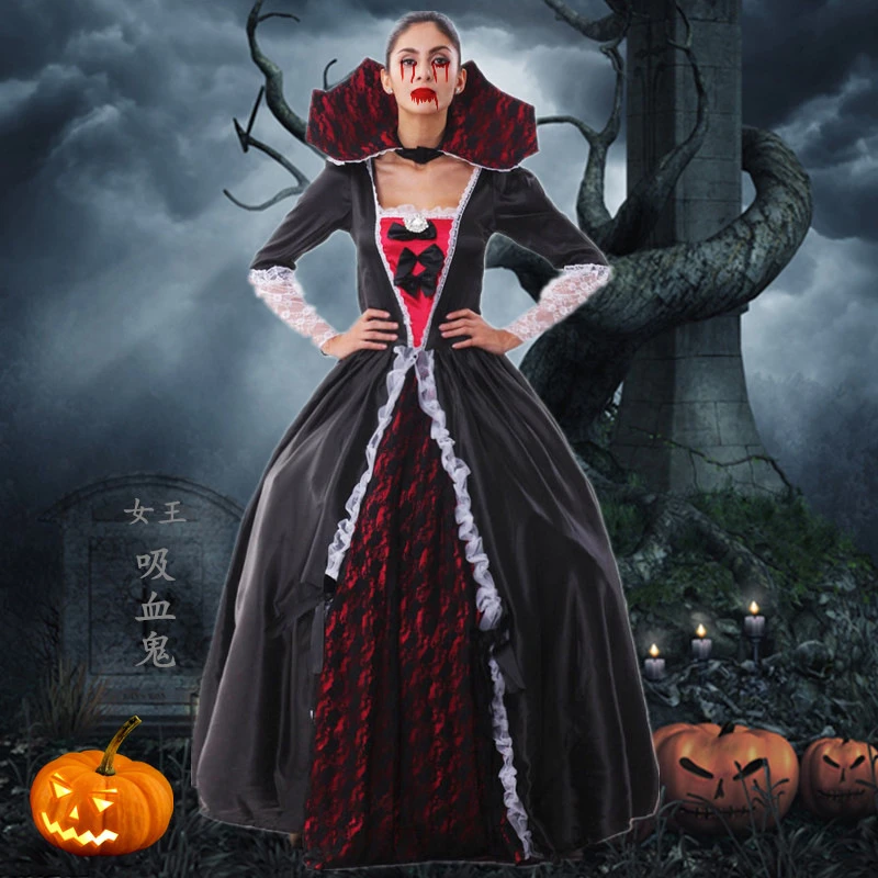 Neue Weibliche Vampir Kleid Halloween Kostume Teufel Tragt Kleid Vampire Konigin Der Verdammten Cosplay Festliche Partei Liefert Queen Of The Damned Queen Ofqueen Dress Aliexpress