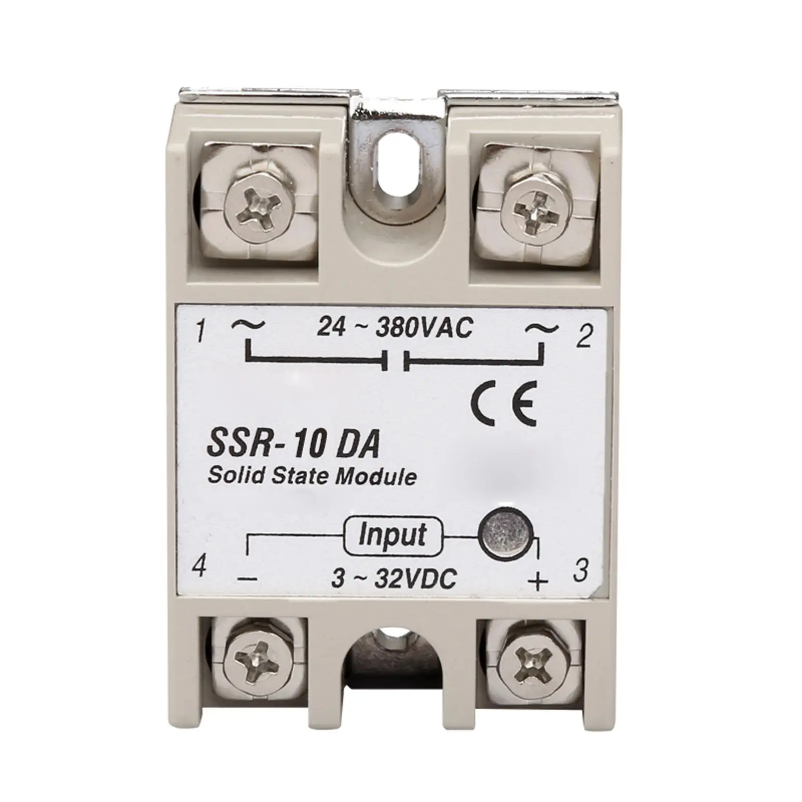 10A/25A/40A/50A/60A/75A/90A/100A SSR Однофазное твердотельное реле DC AC вход 3 32VDC нагрузка 24