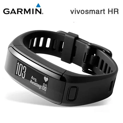 Оригинальные спортивные водонепроницаемые Смарт часы Garmin vivosmart HR с пульсометром