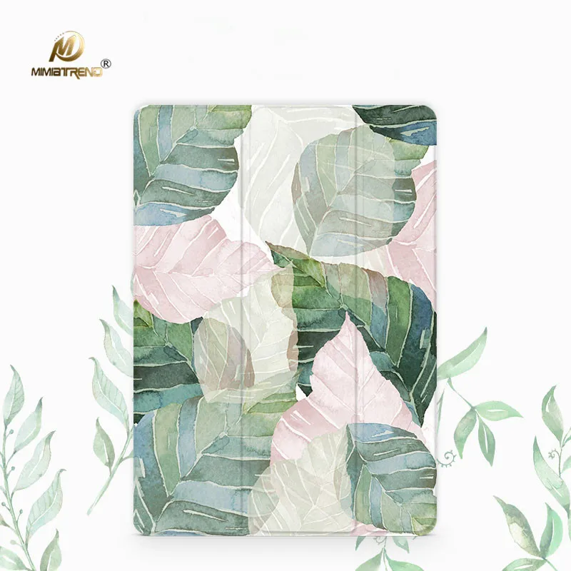 

Mimiatrend Abstract Leaves PU Cover for Amazon Kindle Paperwhite 1 2 3 449 558 Voyage Case 6 inch Ebook Tablet Accessories Gift