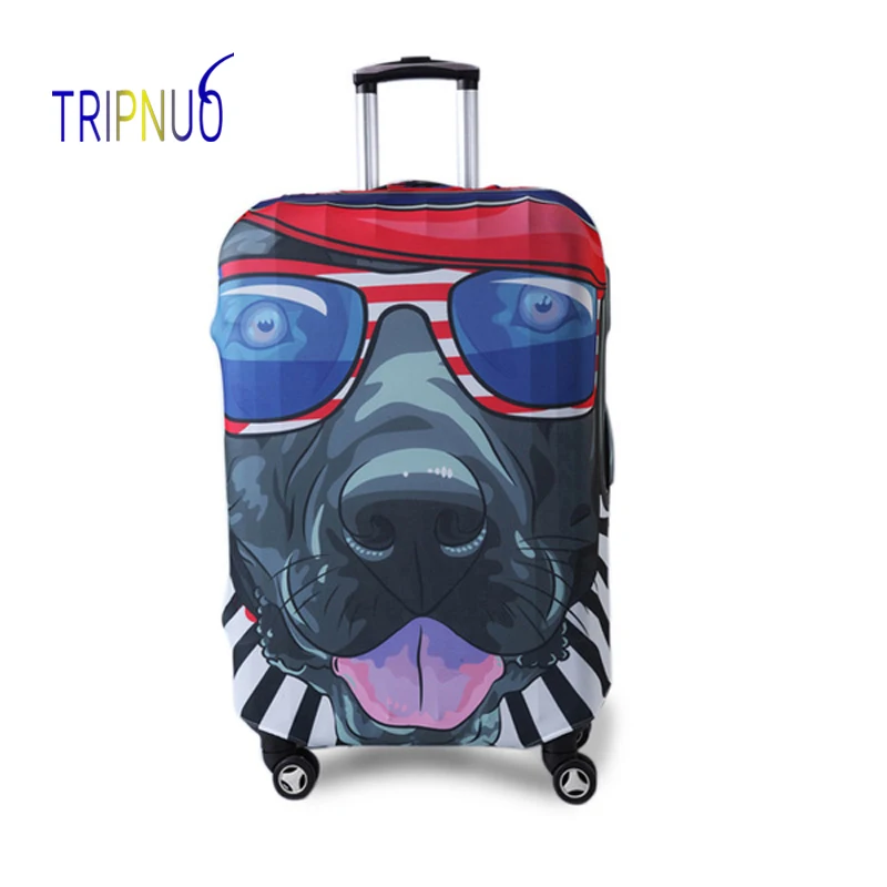 TRIPNUO чехол в стиле хип-хоп для собаки, для чемодана, для путешествий, эластичные Защитные чехлы для багажа, Эластичные аксессуары для путешествий, чехол на колесиках