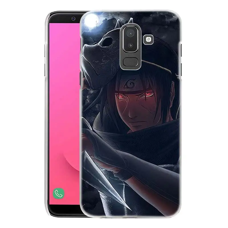 06 Чехол аниме Наруто Харуно Сакура для samsung Galaxy A6 A8 Plus J4 J6 J8 прозрачный жесткий пластик PC Fundas Capa чехол для телефона - Цвет: 06