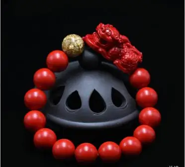 Free Shipping Ancient Beast Cinnabar Bracelet Men And Women Free Shipping Ancient Beast Cinnabar Bracelet Men And Women Red Hand String Holiday Gifts In Cuff Bracelets From Jewelry