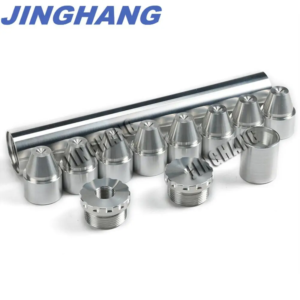 

NAPA 4003, WIX 24003 FUEL TRAP/SOLVENT FILTER 1-1/4X8 1/2-28,5/8-24 6061-T6 Aluminum Silver CHINA & US STOCK
