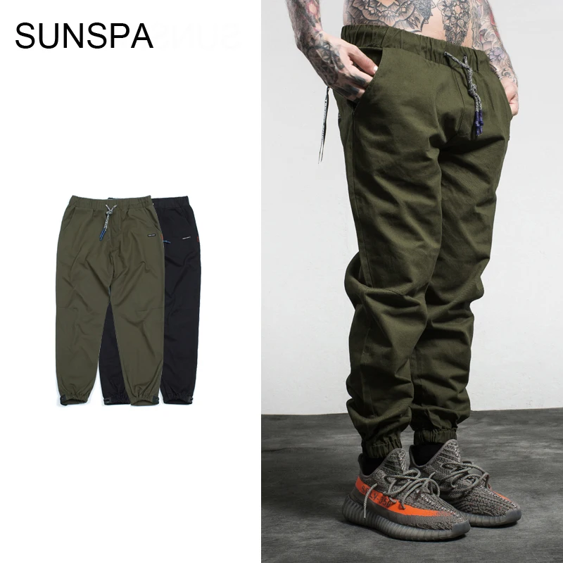 SUNSPA casual men s pants 2017 autumn and winter new trousers feet Slim Harem pants Fashion