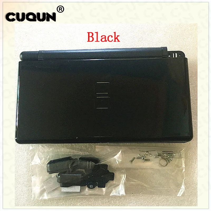 

For Nintend DS Lite for ND SL Clear Housing Shell Color Housing Case Cover Full Set Replacement for N-D-S-L System