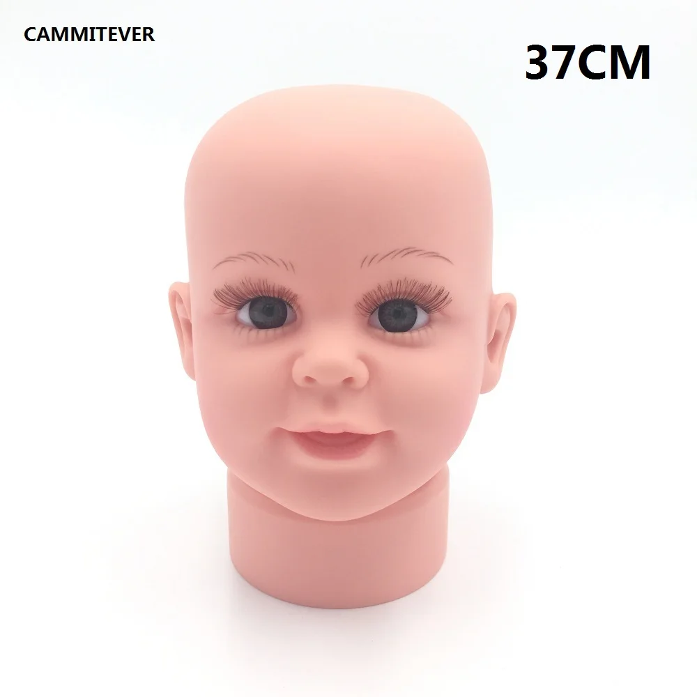 CAMMITEVER 37cm Baby Child Kid Mannequin Head Model for Hats Caps Wigs