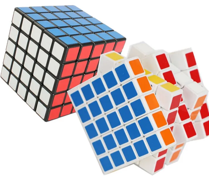 New ShengShou 5x5x5 Speed Ultra smooth Magic Cube Puzzle Twist 5x5 Black Xmas 
