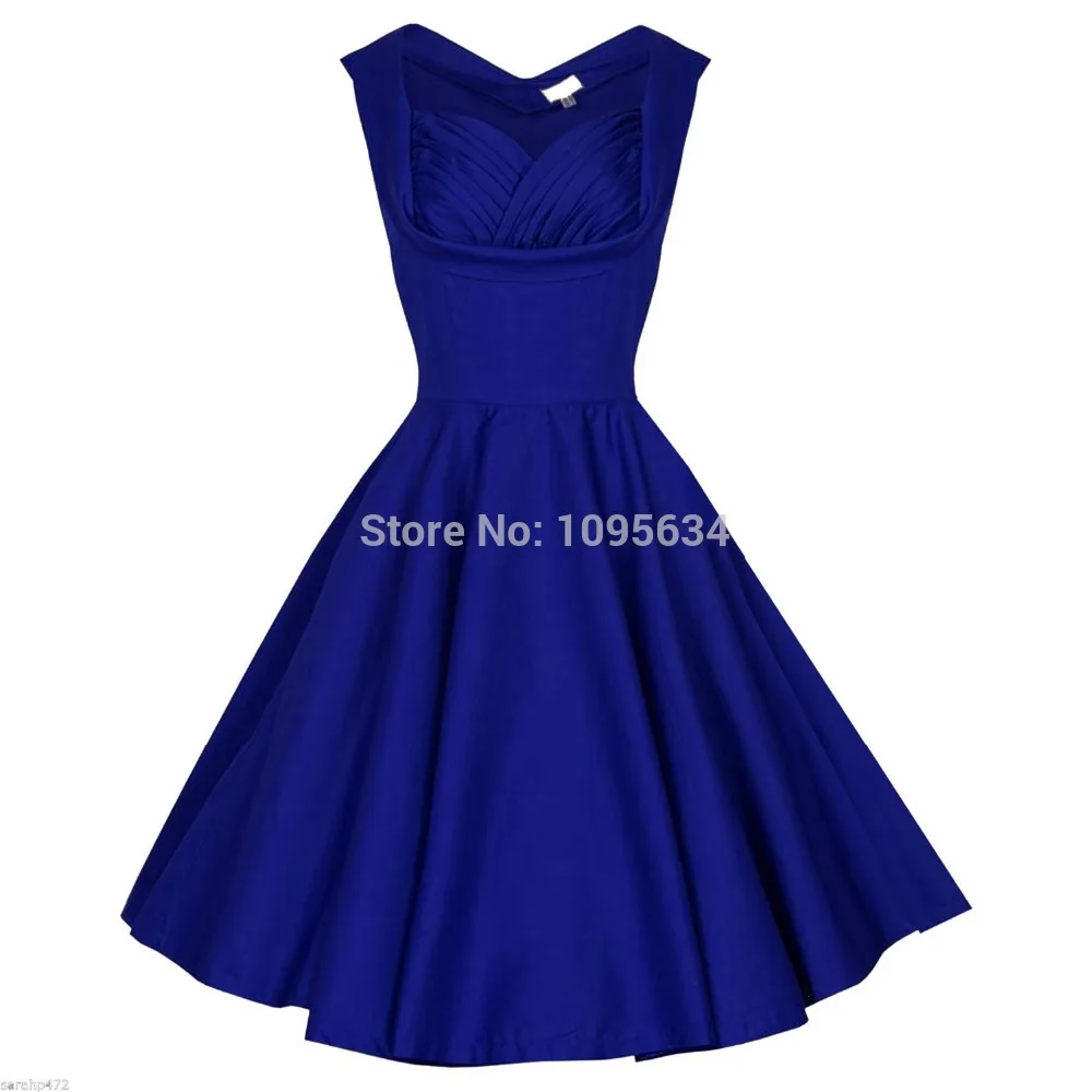 Rockabilly Bridesmaid Dresses Yellow