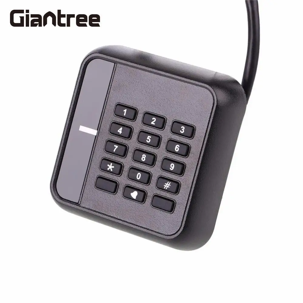

Giantree ID/IC Waterproof Access Control Card Reader Home Security System Standard Wiegand Rs485 for Mifare-ID EM-ID Card