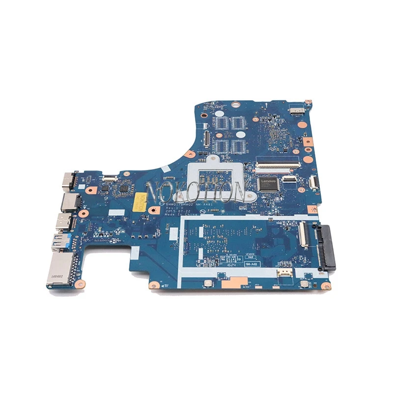 NOKOTION BMWQ1 BMWQ2 NM A481 для lenovo ideapad 300 15ISK материнская плата ноутбука SR2EU i3 6100U Radeon R5 M330|laptop