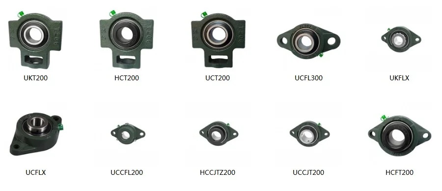 Gcr 15 UCFC206(d = 30 мм) установлен и вставляет подшипники с корпусом подушки блоки