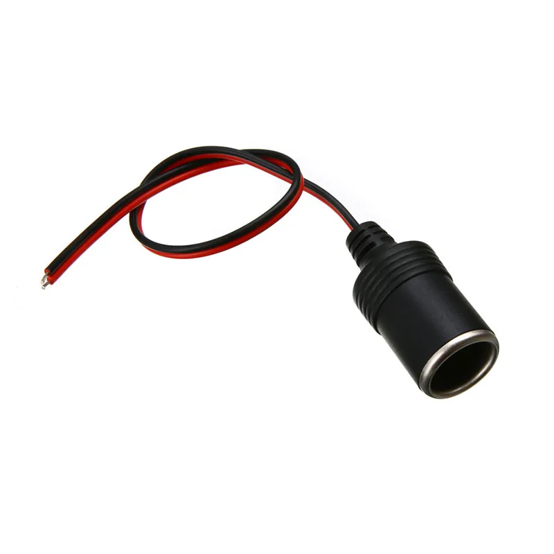 

12/24V DC Female Car Cigarette Lighter Socket Plug Connector Adapter Cable Suitable For 12V/24V 5A Power